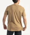 T-Shirts Selected Basique Marron – Image 2