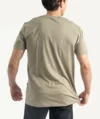T-Shirts Selected Basique Vert – Image 2
