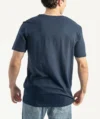 T-Shirts Selected Basique Bleu nuit – Image 2