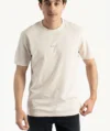 T-Shirts Selected Basique Beige