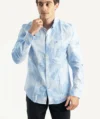 Chemise Tommy Hlfiger Bleu Palmier