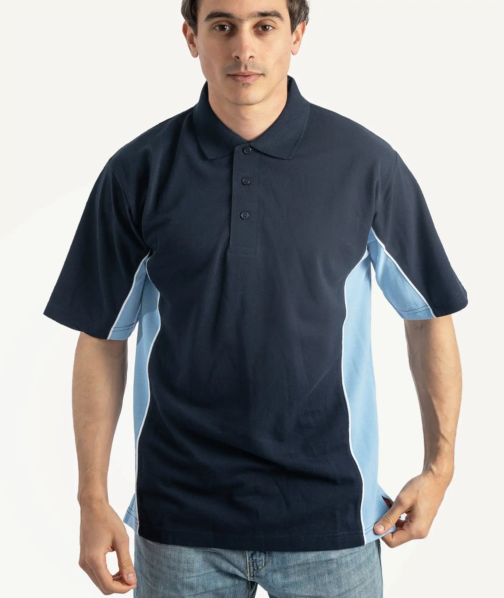 E-207020006-006_A Polos Kustom Kit Bleu Nuit – Image 1