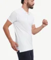 Polos  RUSSELL Basique Blanc – Image 3