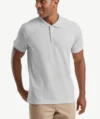 Polos  FRUIT OF THE LOOM Basique Gris Clair