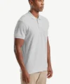 Polos  FRUIT OF THE LOOM Basique Gris Clair – Image 3