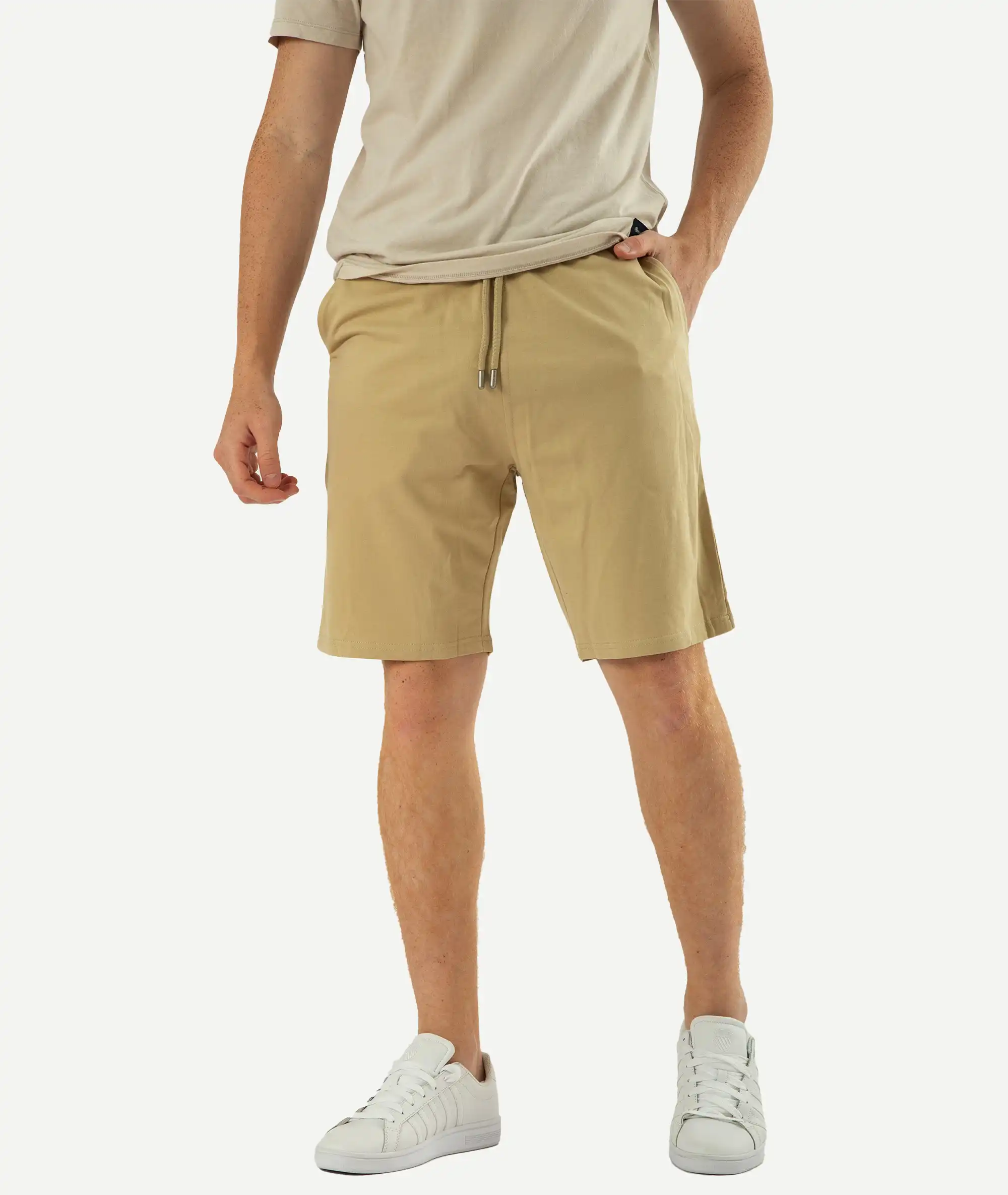 E-111026003-012_A Shorts Joggings CALLIOPE Beige – Image 1