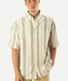 Chemise Oxford Oversized Fit Avec Manches Courtes