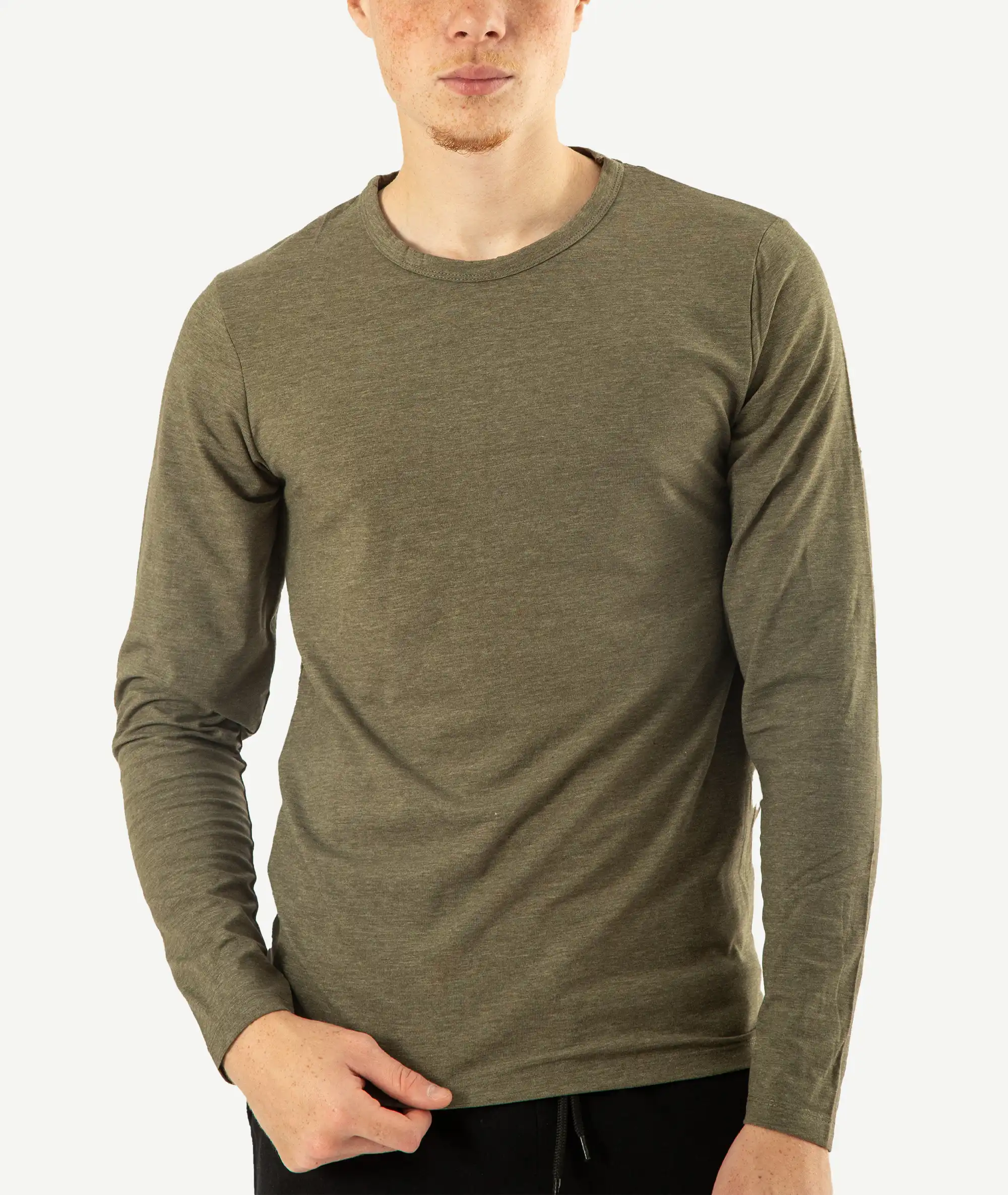 E-140021009-009_A Pull En Coton Coupe Classique – Image 1