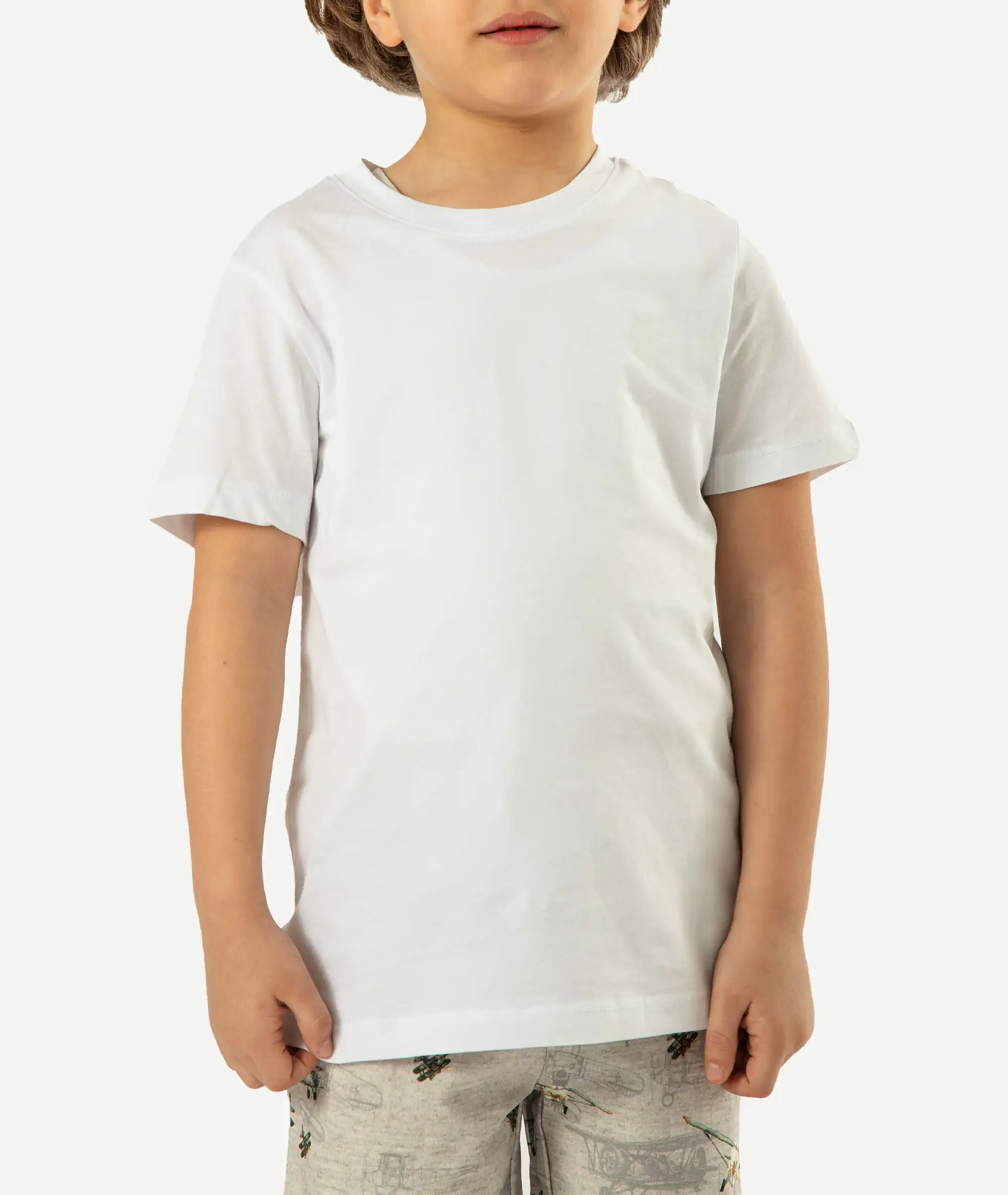 E-140034004-002_A T-Shirts JACK&JONES enfant Blanc – Image 1