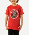 T-Shirts Imprimé JACK&JONES enfant Rouge