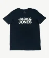 T-Shirts Imprimé JACK&JONES enfant Bleu Nuit