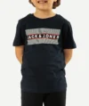 T-Shirts Imprimé JACK&JONES enfant Bleu Nuit