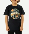 T-Shirts Imprimé JACK&JONES enfant Bleu Nuit