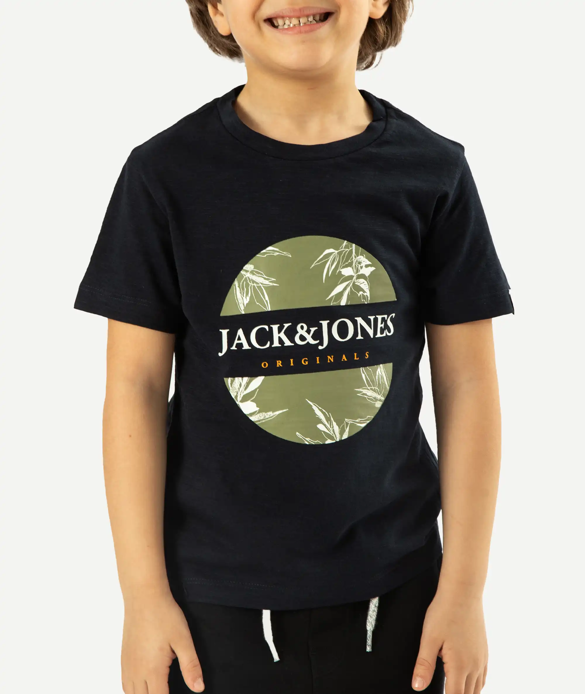 E-140034030-006_A T-Shirts Imprimé JACK&JONES enfant Bleu Nuit – Image 1