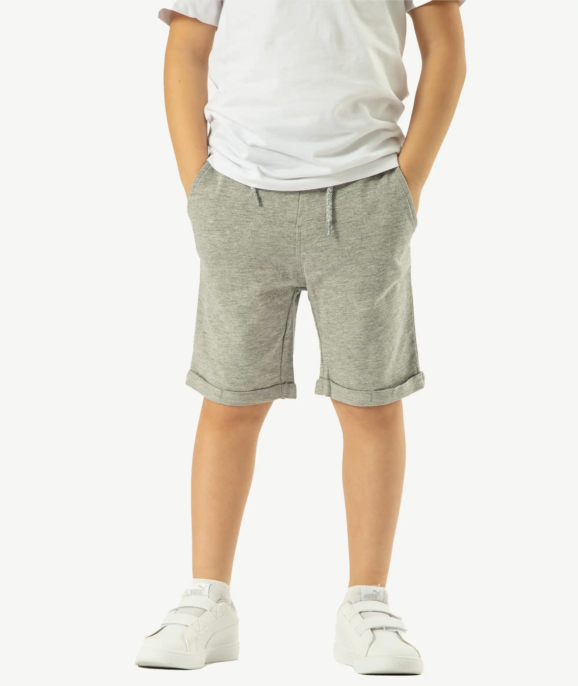 E-156026006-008_A Short NAME IT Enfant Gris – Image 1