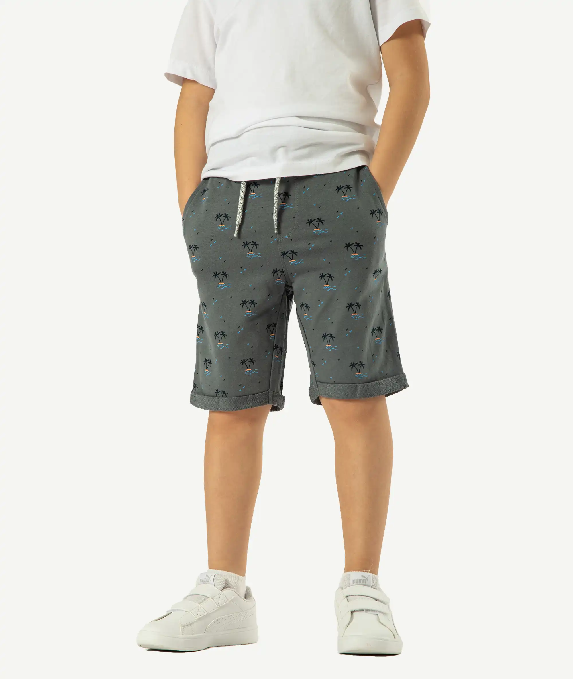E-156026014-006_A Short NAME IT Enfant Gris – Image 1