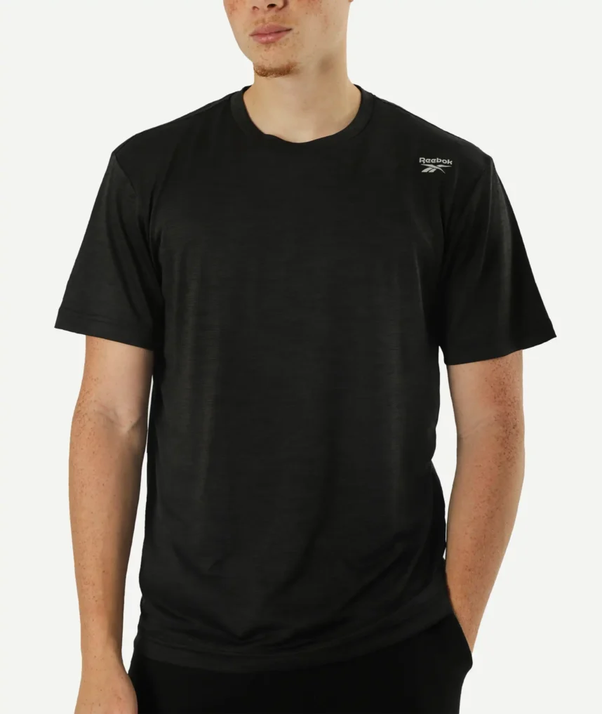 T-Shirts de Sport REEBOK Noir