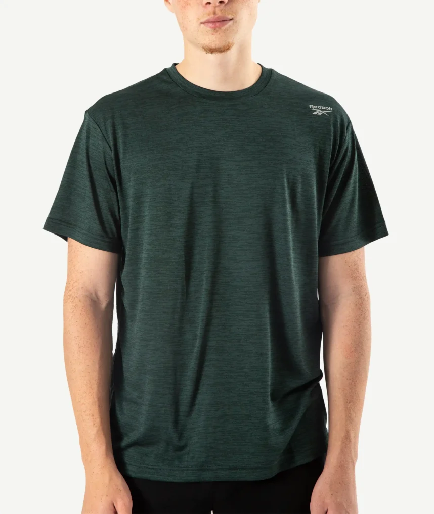 T-Shirts de Sport REEBOK Vert