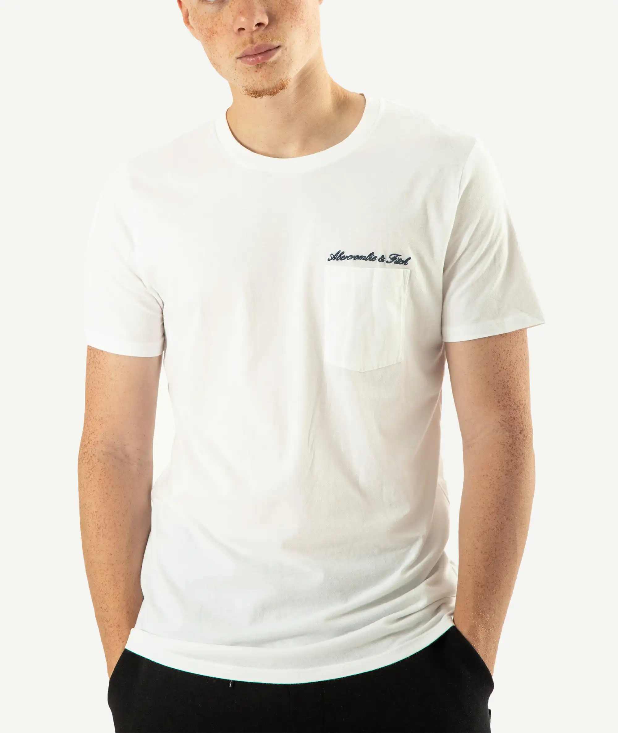 E-211034001-002_A T-Shirts ABERCROMBIE & FITCH Blanc – Image 1