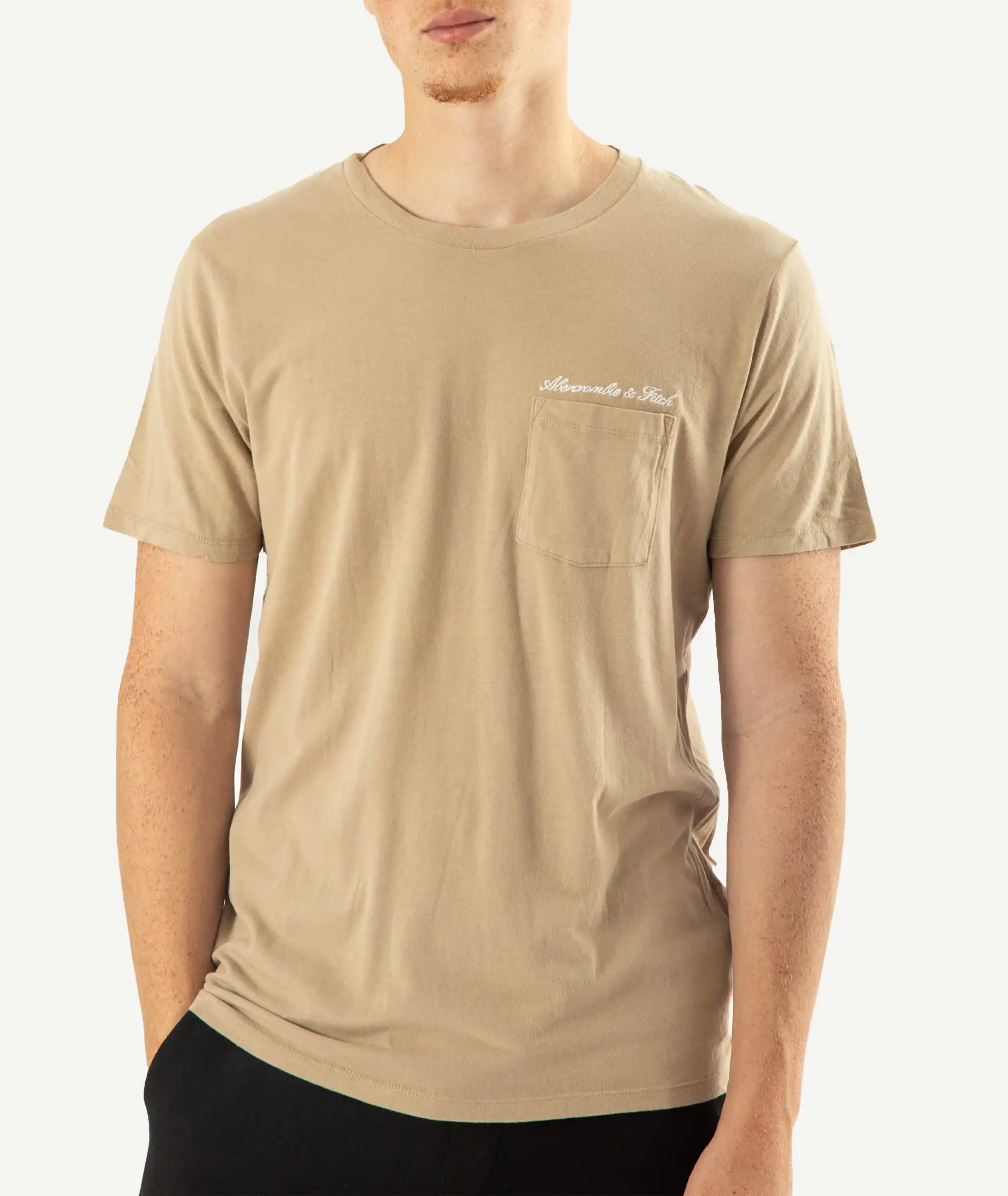 E-211034003-012_A T-Shirts ABERCROMBIE & FITCH Beige – Image 1