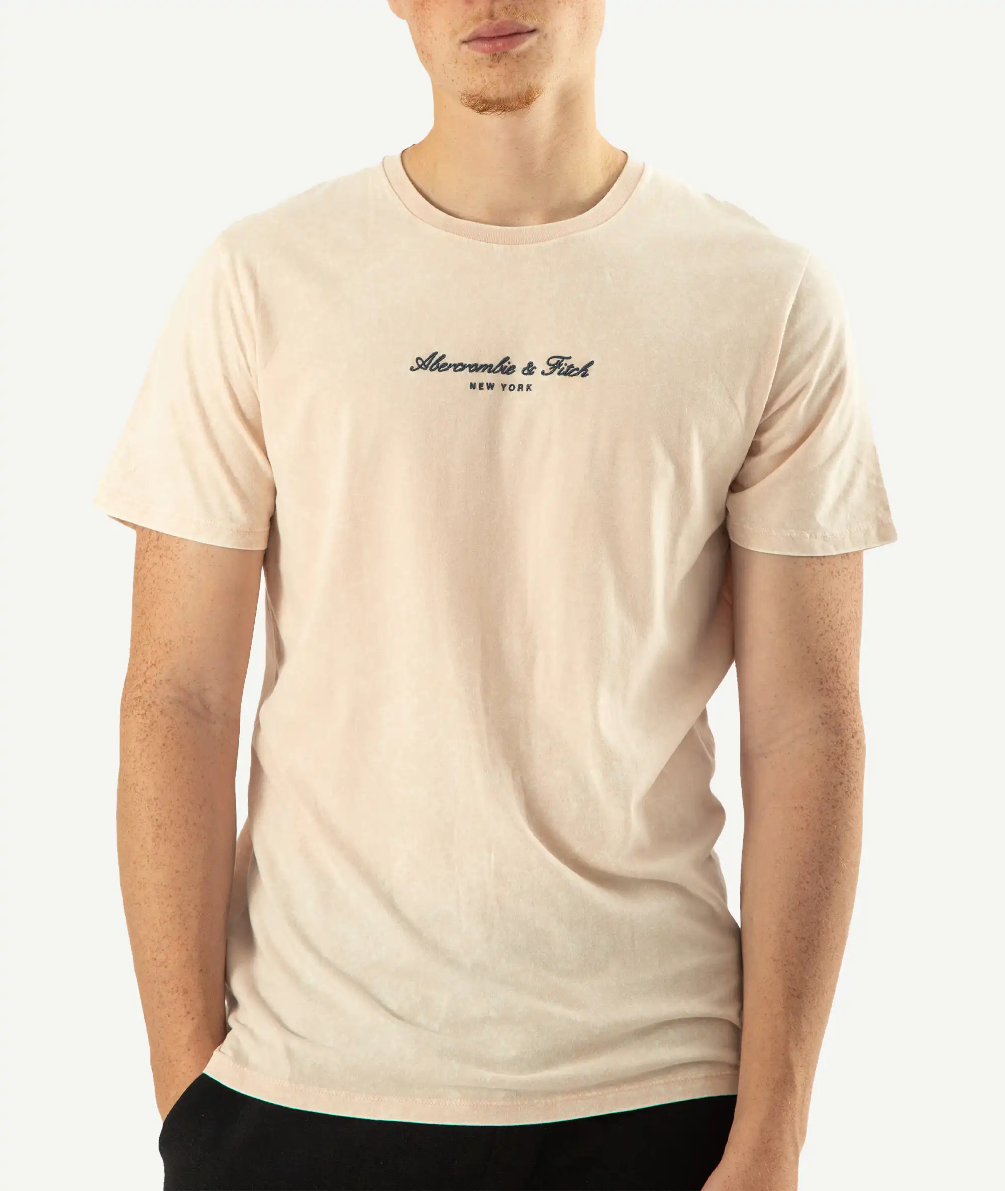 E-211034004-013_A T-Shirts ABERCROMBIE & FITCH Rose clair – Image 1