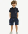 Ensembles Polos Garçon Bleu Nuit