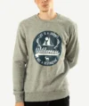 Sweatshirt En Coton Coupe Décontractée