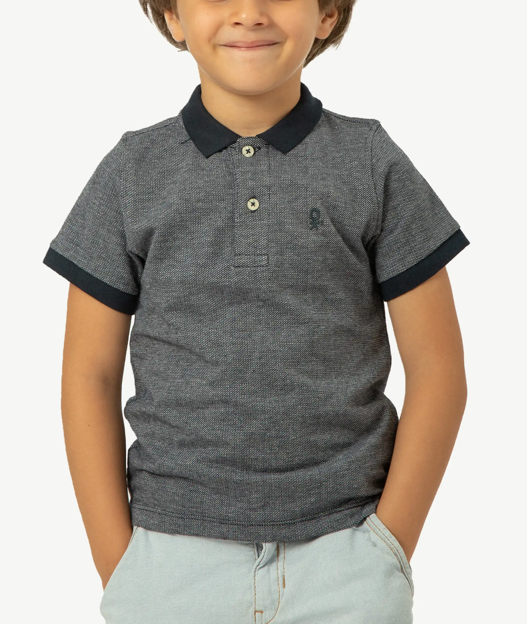 E-0090058_K0064_A Polo En Coton Piqué Coupe Droite – Image 1