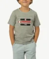 T-Shirts CHAMPION Enfant Gris Chin?