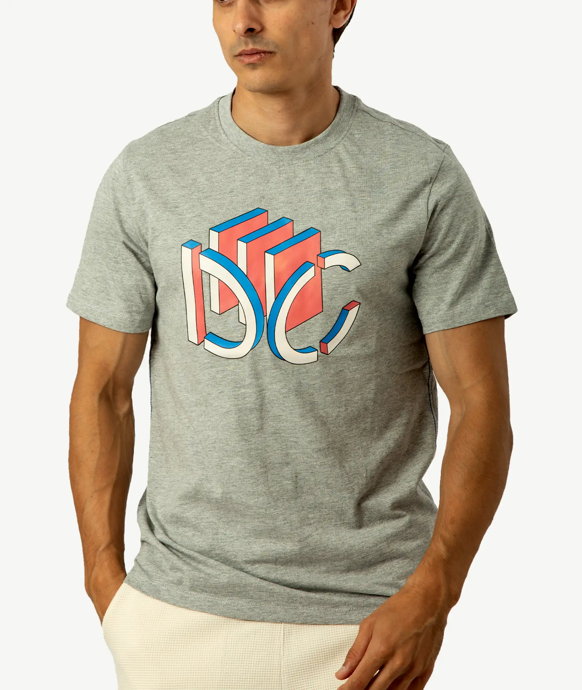 E-124034002-008_A T-Shirts EDC by Esprit Gris chin? – Image 1