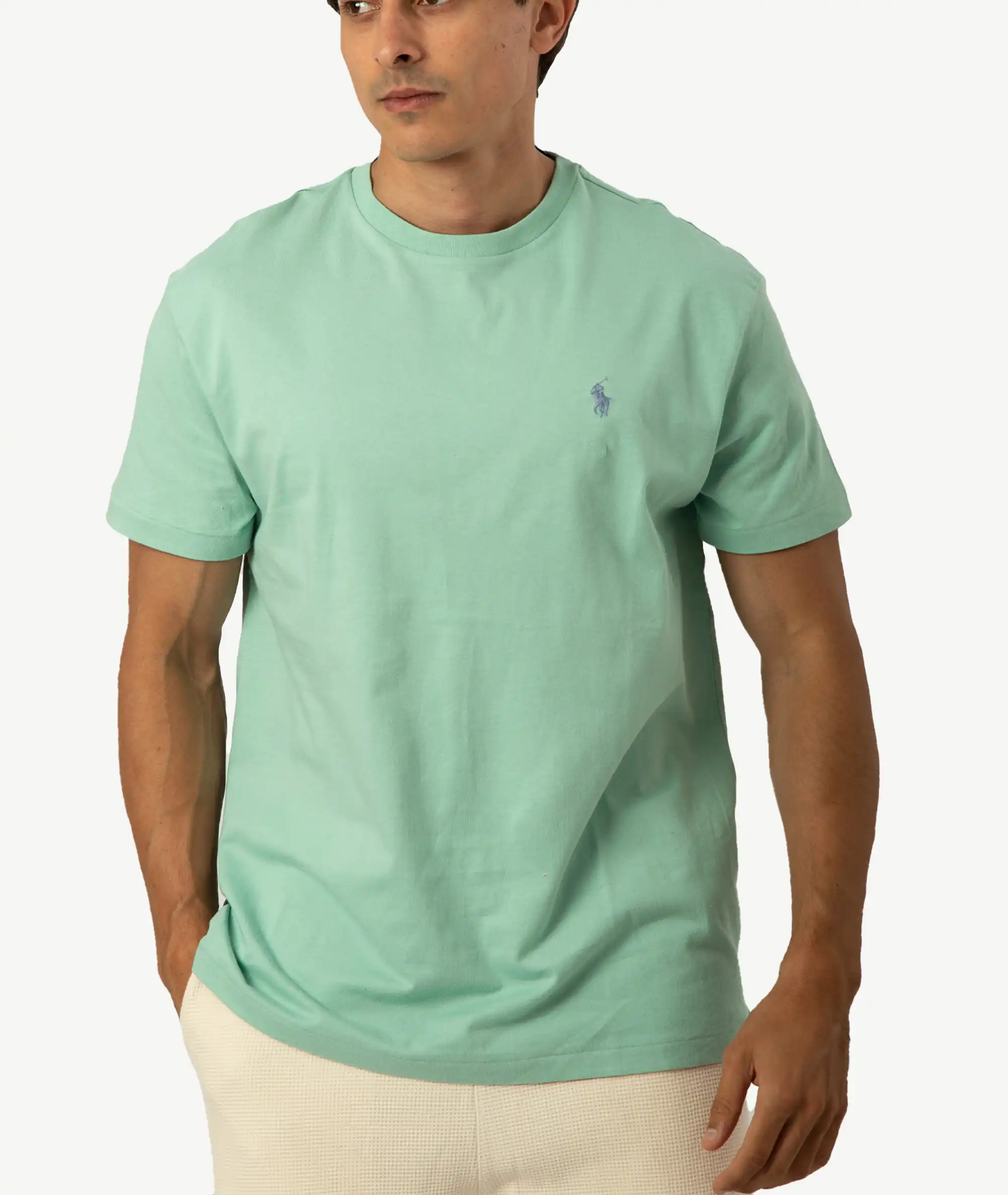 E-172034003-009_A T-Shirts RALPH LAUREN Vert d'eau – Image 1