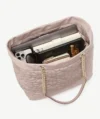 Sac fourre-tout en tissu matelassé Spade Flower – Image 6