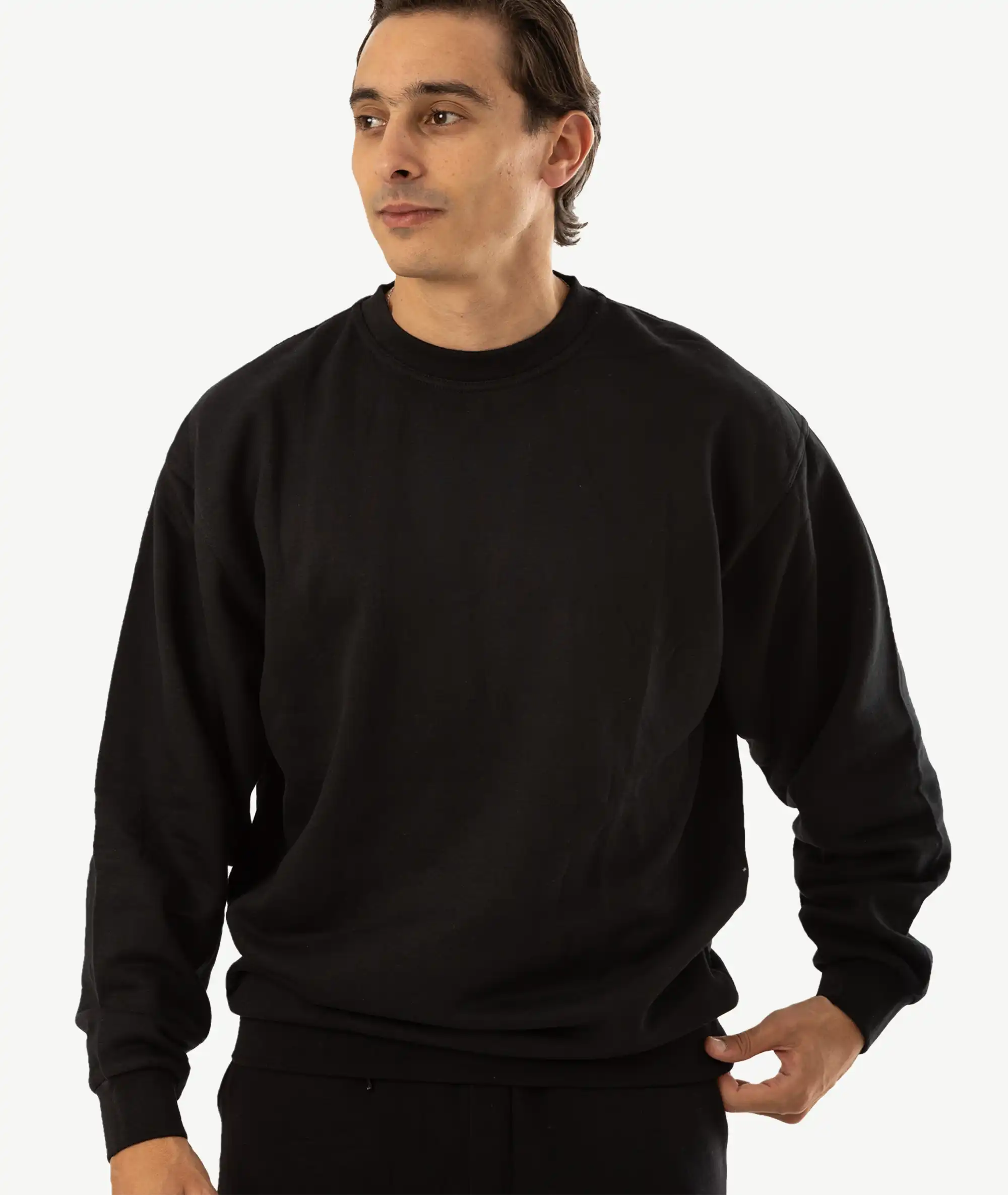 E-139038002-003_A Sweatshirts ID Noir – Image 1