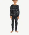 Pyjamas à Carreaux Bleu et Vert Enfant