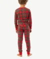 Pyjamas à Carreaux Rouge et Vert Enfant – Image 2