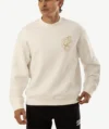 Sweatshirts Armani Exchange Blanc Cassé