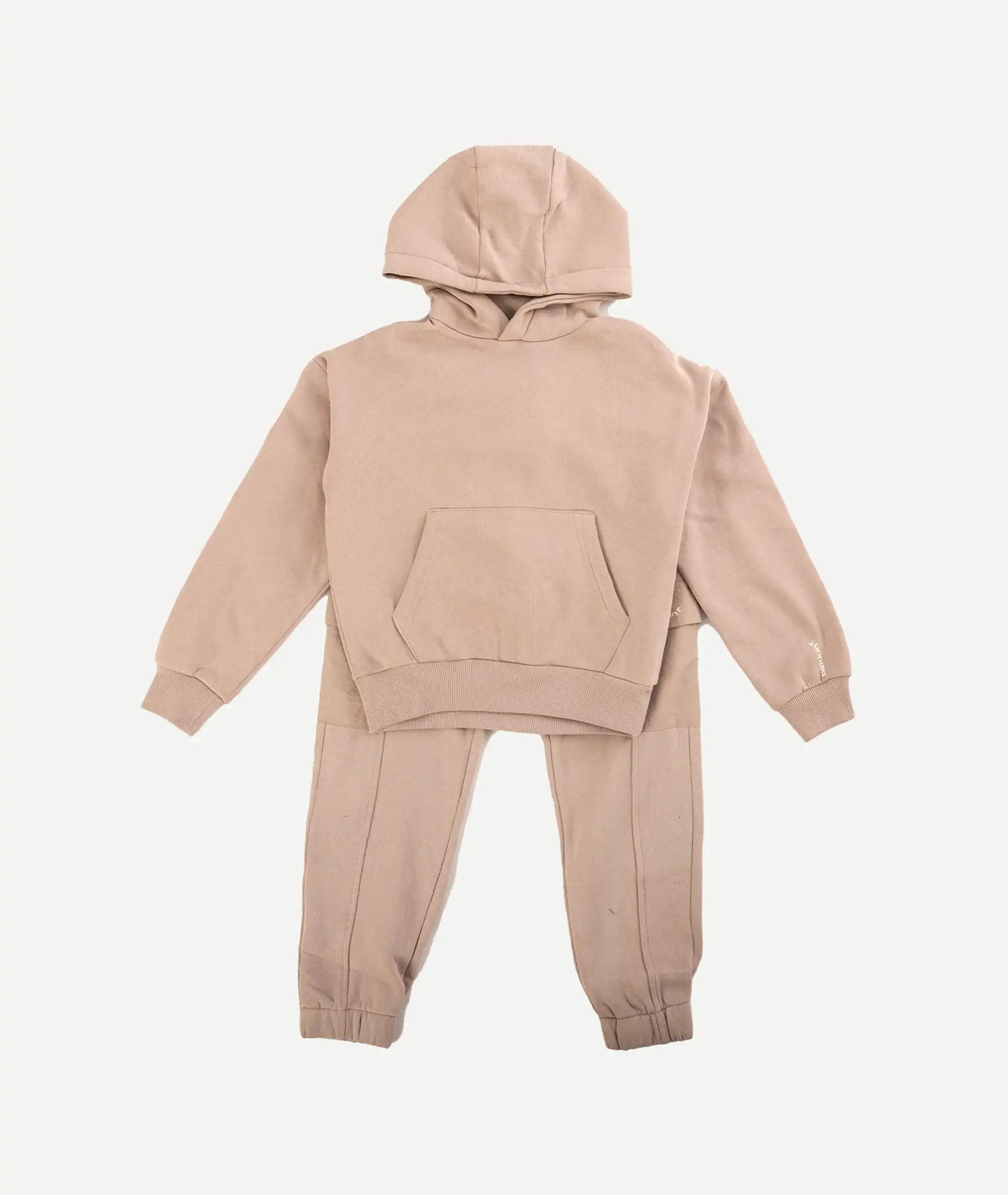 E-223010001-012_A Ensemble Jogging BEKKIN Fille Beige – Image 1