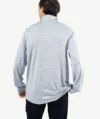 Pull Demi-zippé Sport REEBOK Gris Clair – Image 2