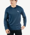Hoodie Sport PUMA Homme Bleu Nuit