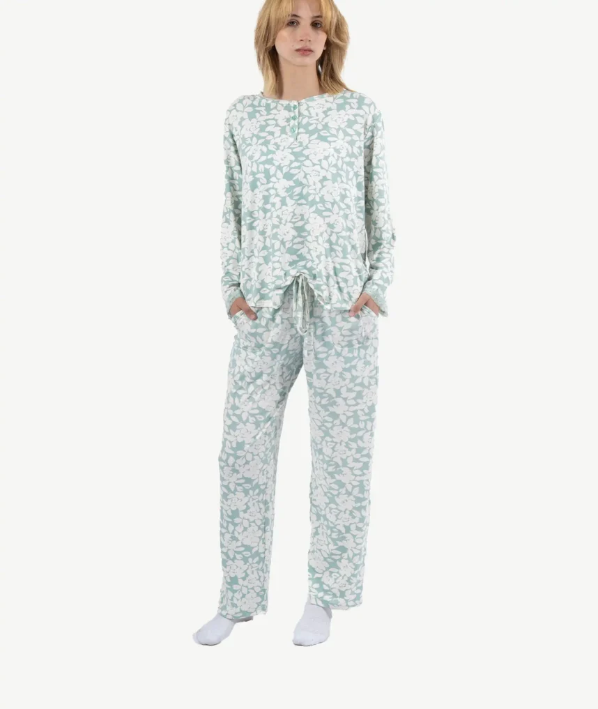 Ensemple Pyjama FLORA NIKROOZ Femme Vert