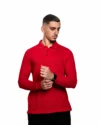 Polo Manches Longues CELIO Homme Rouge – Image 4