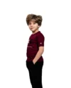 T-Shirts CHAMPION Enfant Bordeau – Image 3