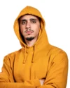 Hoodies JACK&JONES Basique Jaune Moutarde – Image 4