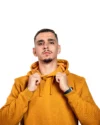Hoodies JACK&JONES Basique Jaune Moutarde – Image 5