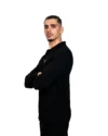 Polo Manches Longues JACK&JONES Noir – Image 3