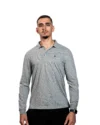 Polo JACK&JONES Gris Basique Logo Noir
