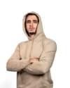 Hoodies JULES Basique Marron clair – Image 3