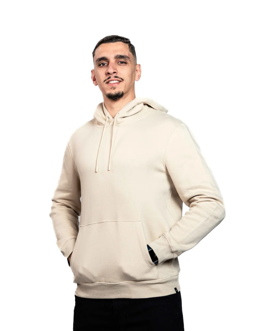 Hoodies JULES Basique Beige