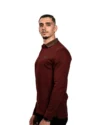 Polo Manches Longues Jules Grenat – Image 3