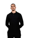 Polo Manches Longues Jules Noir – Image 4